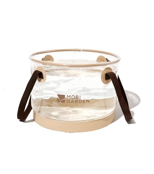 Відро складане прозоре Mobi Garden Bucket 20л NX23690002 sand
