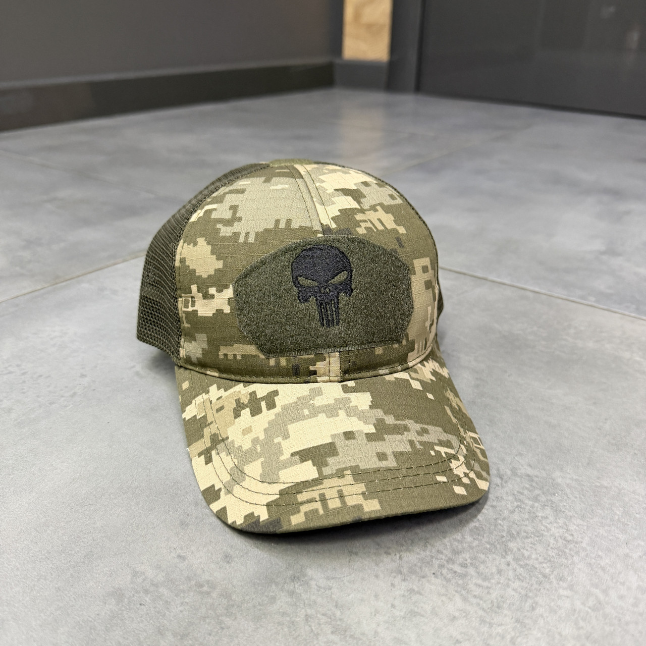 Блайзер «Каратель» с вентиляционной сеткой, цвет пиксель, универсальный размер, регулируемый, прочная смесовая ткань фото 3