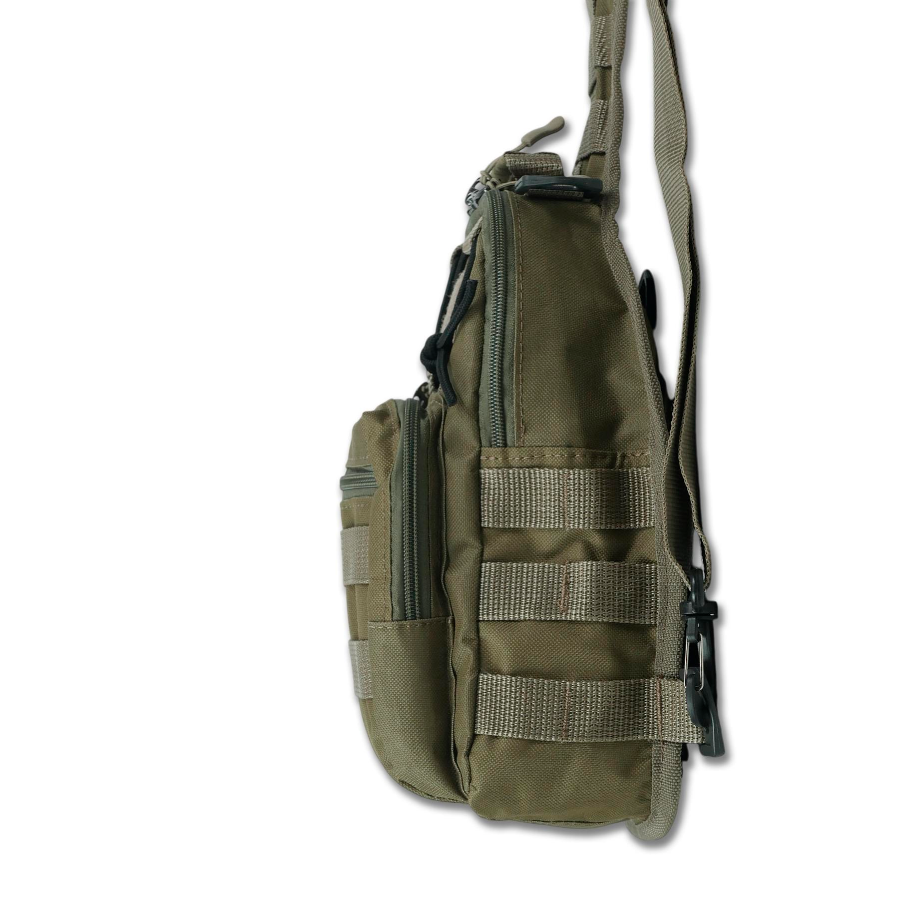 Сумка через плече — Койот з MOLLE-системою фото 5