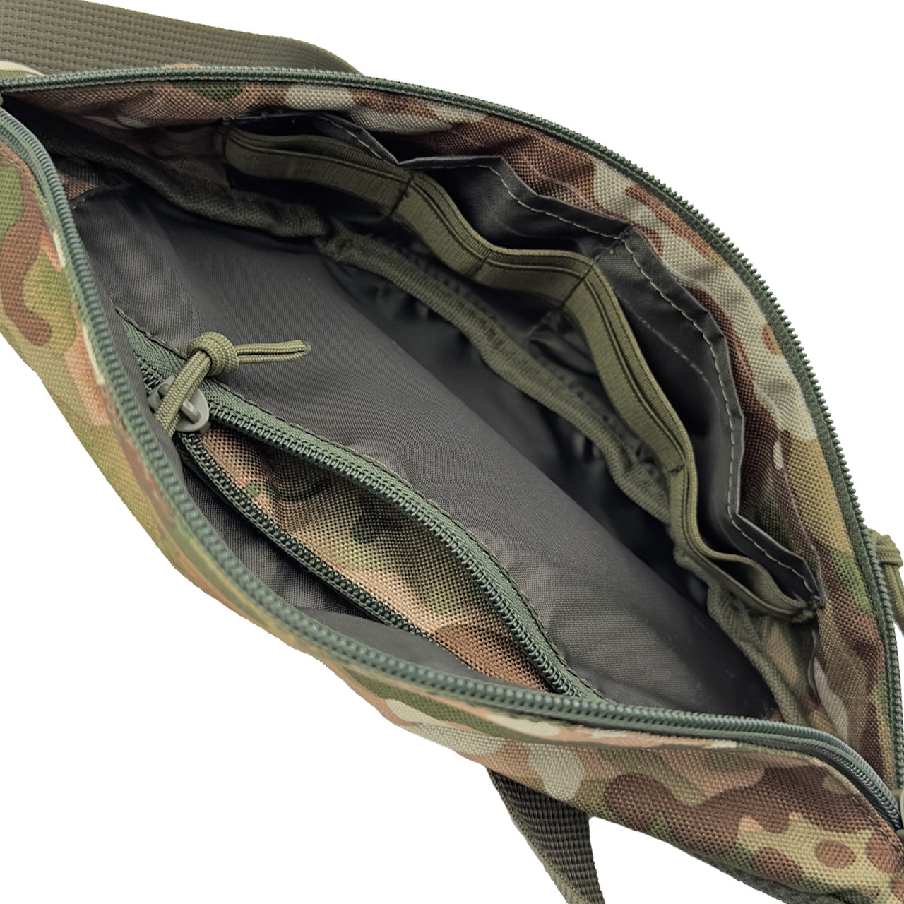 Тактическая поясная сумка-бананка MELGO Мультикам Poly-Cordura 900 D фото 7