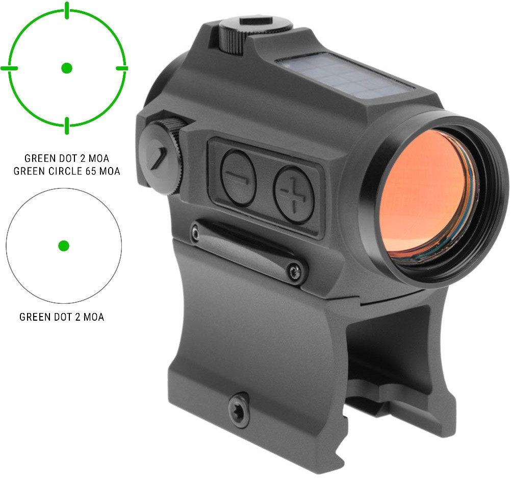HOLOSUN HE503CU-GR коліматорний приціл (зелене підсвічування) фото 2