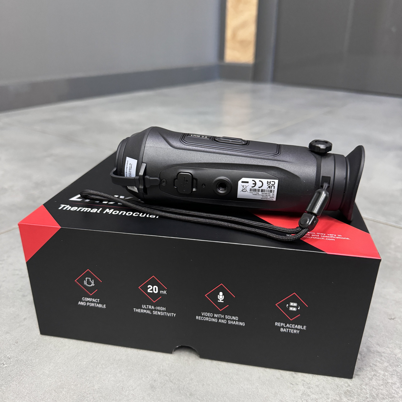 Тепловизионный монокуляр HikMicro Lynx LH15 2.0, 384×288, 50 Гц, объектив 15 мм, OLED 1024×768, Wi-Fi фото 7