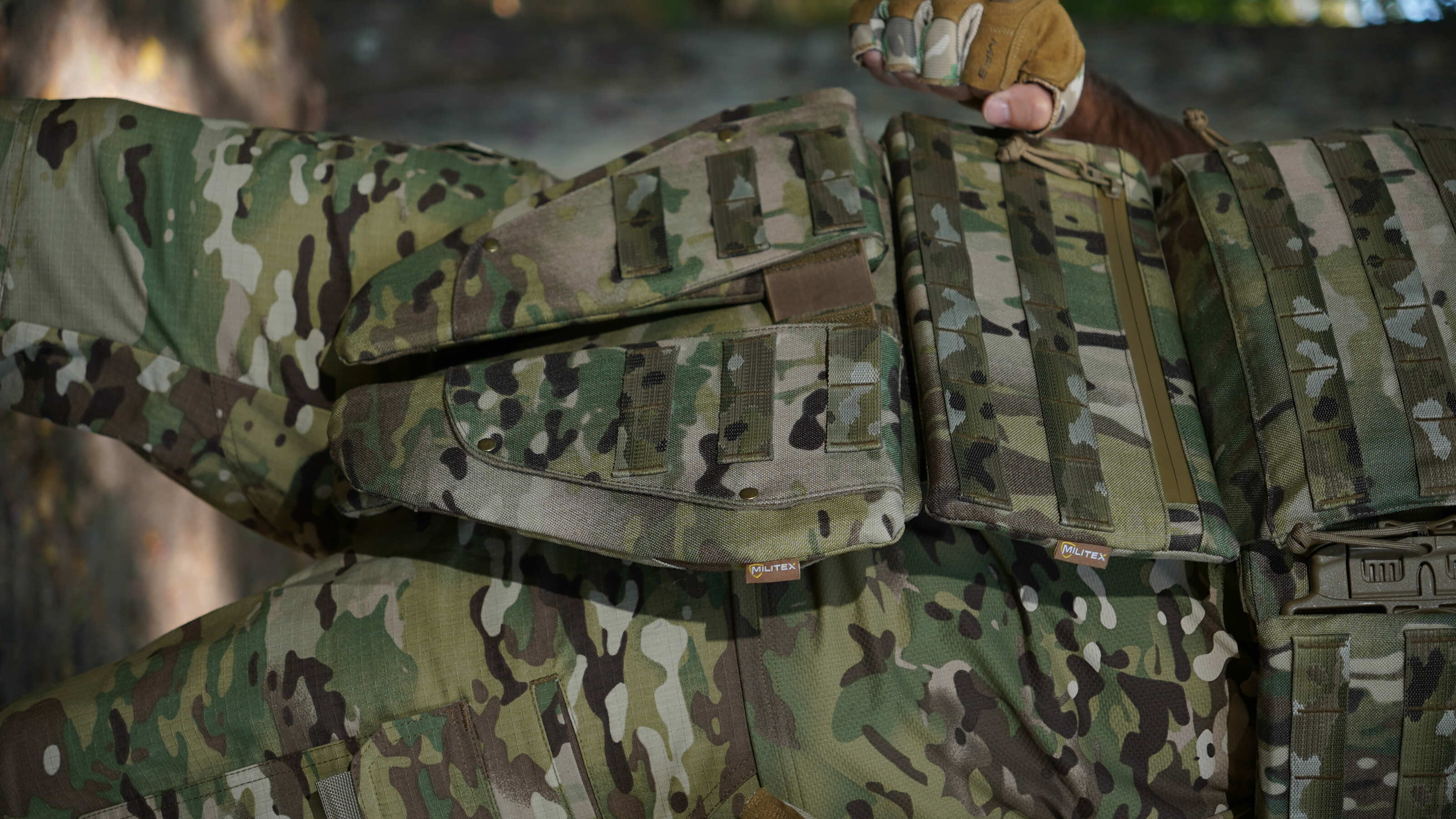 Бронежилет Militex Modular X-1 з балістичним пакетом (2 клас) | Multicam | Cordura USA | Розмір L фото 9