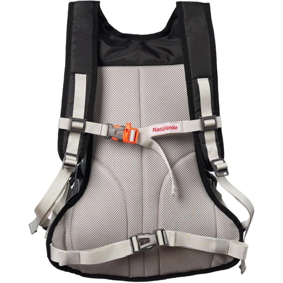 Велорюкзак з чохлом для шолома Naturehike 15 л sky blue NH15C001-B, блакитний фото 6