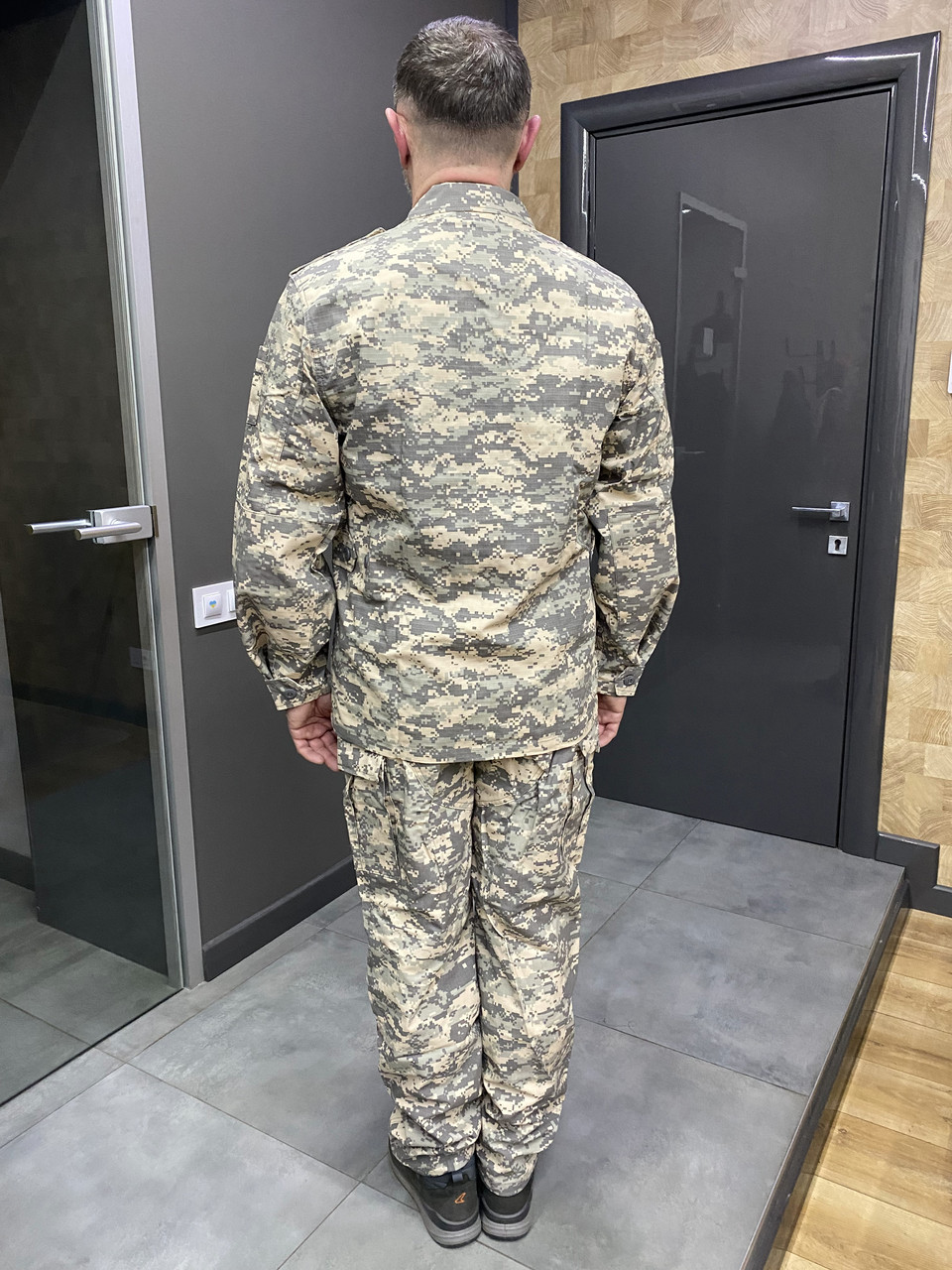Военная форма (китель и брюки), пиксель НАТО, размер L, Yakeda, тактическая военная форма летняя фото 3