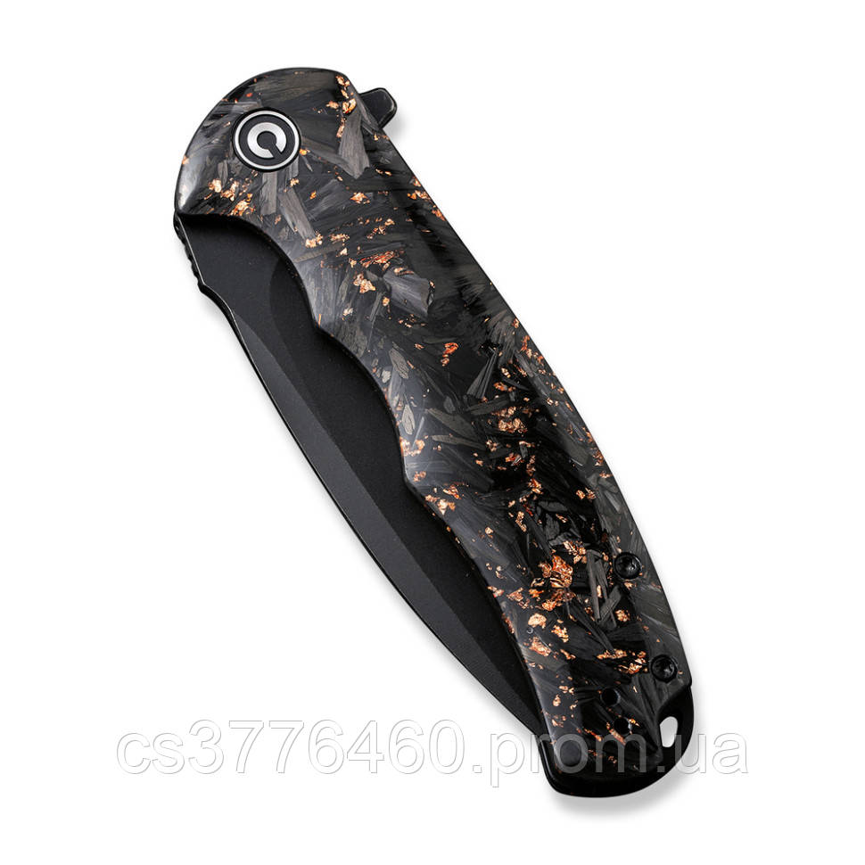 Ніж складаний Civivi Praxis Shredded Carbon Fiber C803I фото 6
