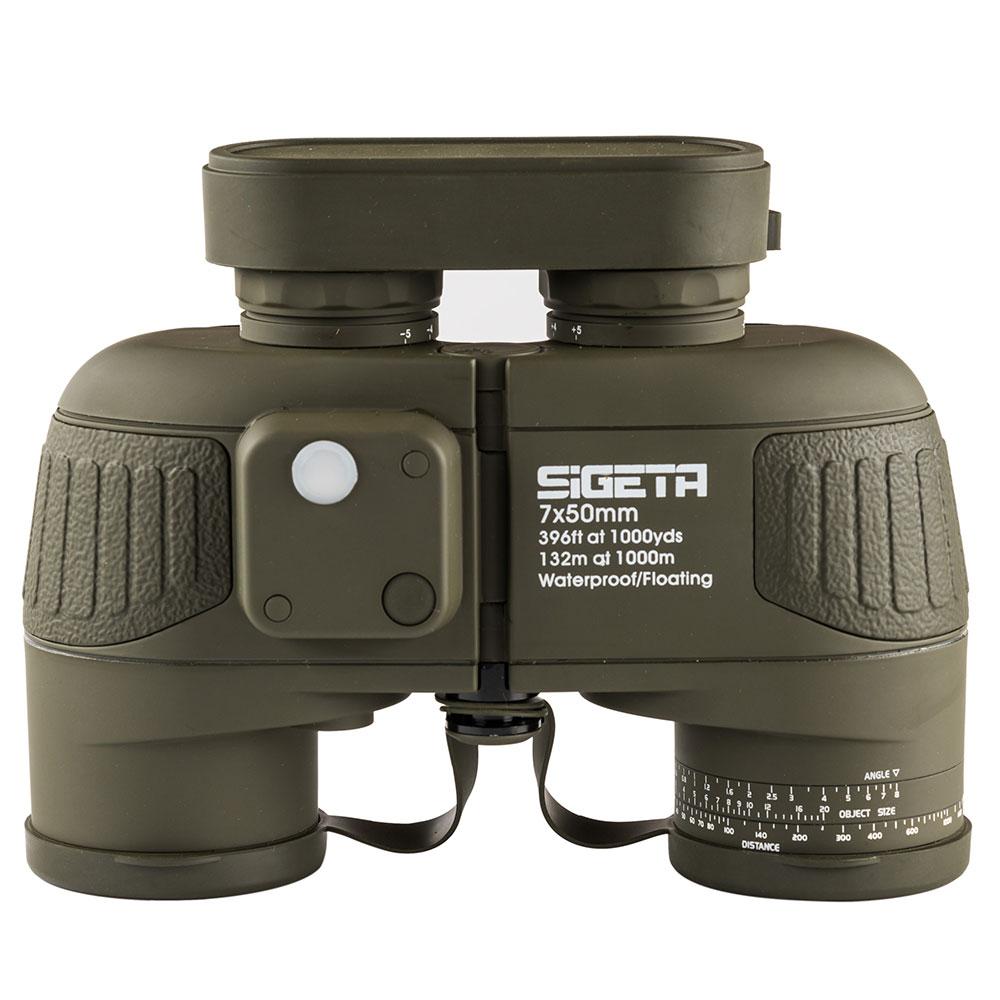 Морський бінокль SIGETA Military 7x50 floating /compass / reticle фото 6