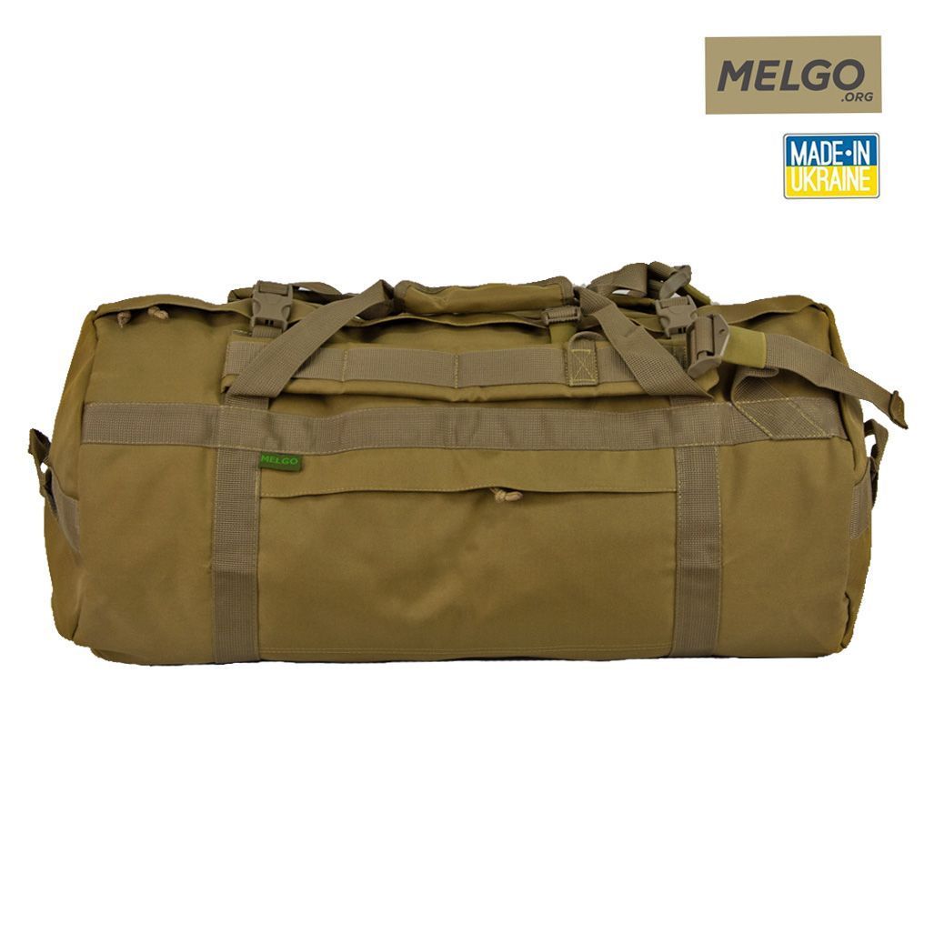 Транспортна сумка - баул 90 л Койот Полікордура MELGO фото 2