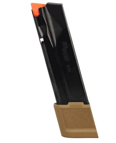 Магазин SIG SAUER P365, X-MACRO EXTENDED, кал. 9мм, 21-зарядный, COYOTE фото 4
