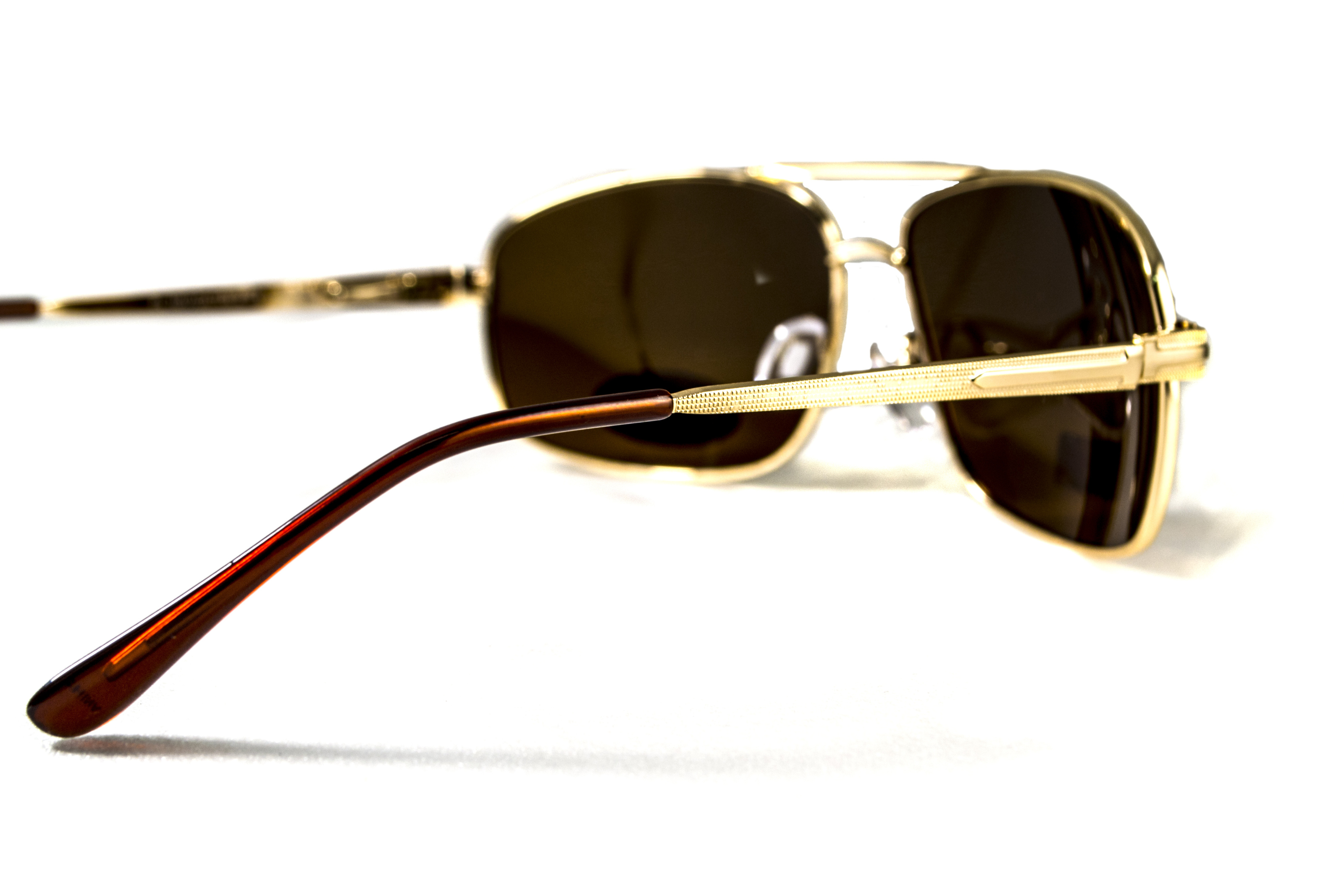 Очки поляризационные BluWater Navigator-2 Polarized (brown) коричневые фото 6