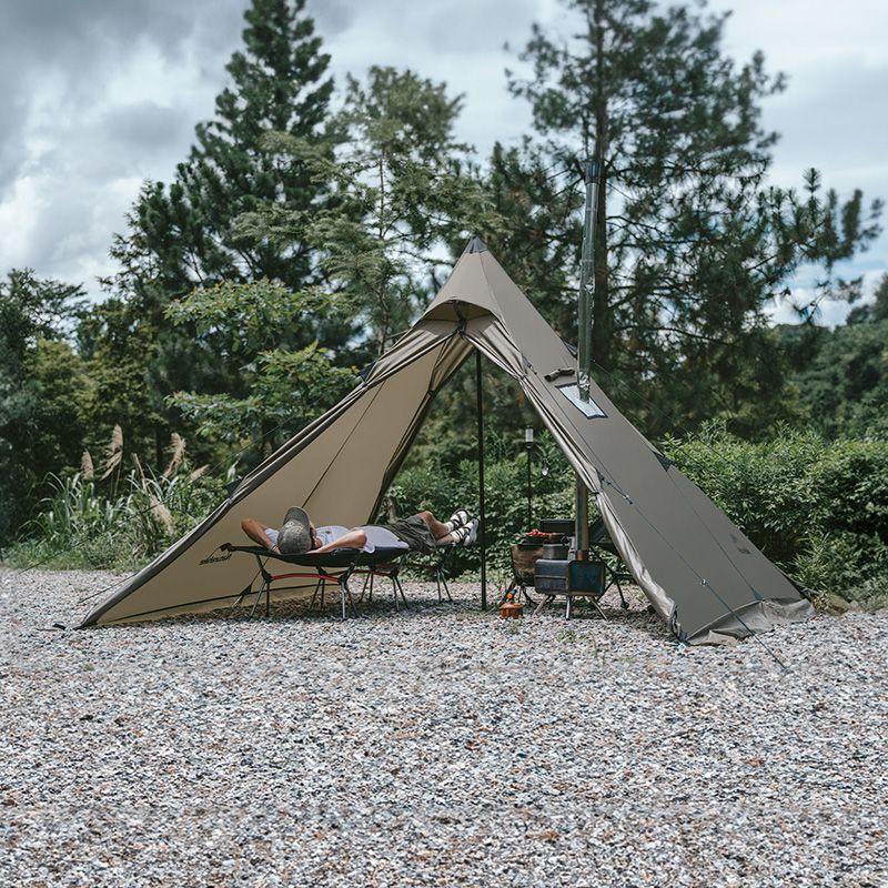 Намет із гострою верхівкою Naturehike CNK2300ZP025, коричневий фото 6