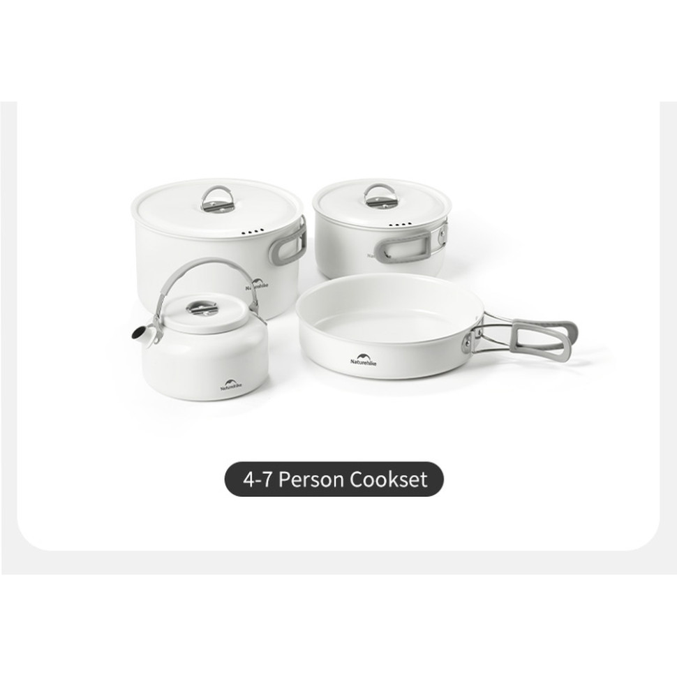 Каструля із керамічним антипригарним покриттям Naturehike CNK2450CF013, 1.7 л, алюміній фото 3