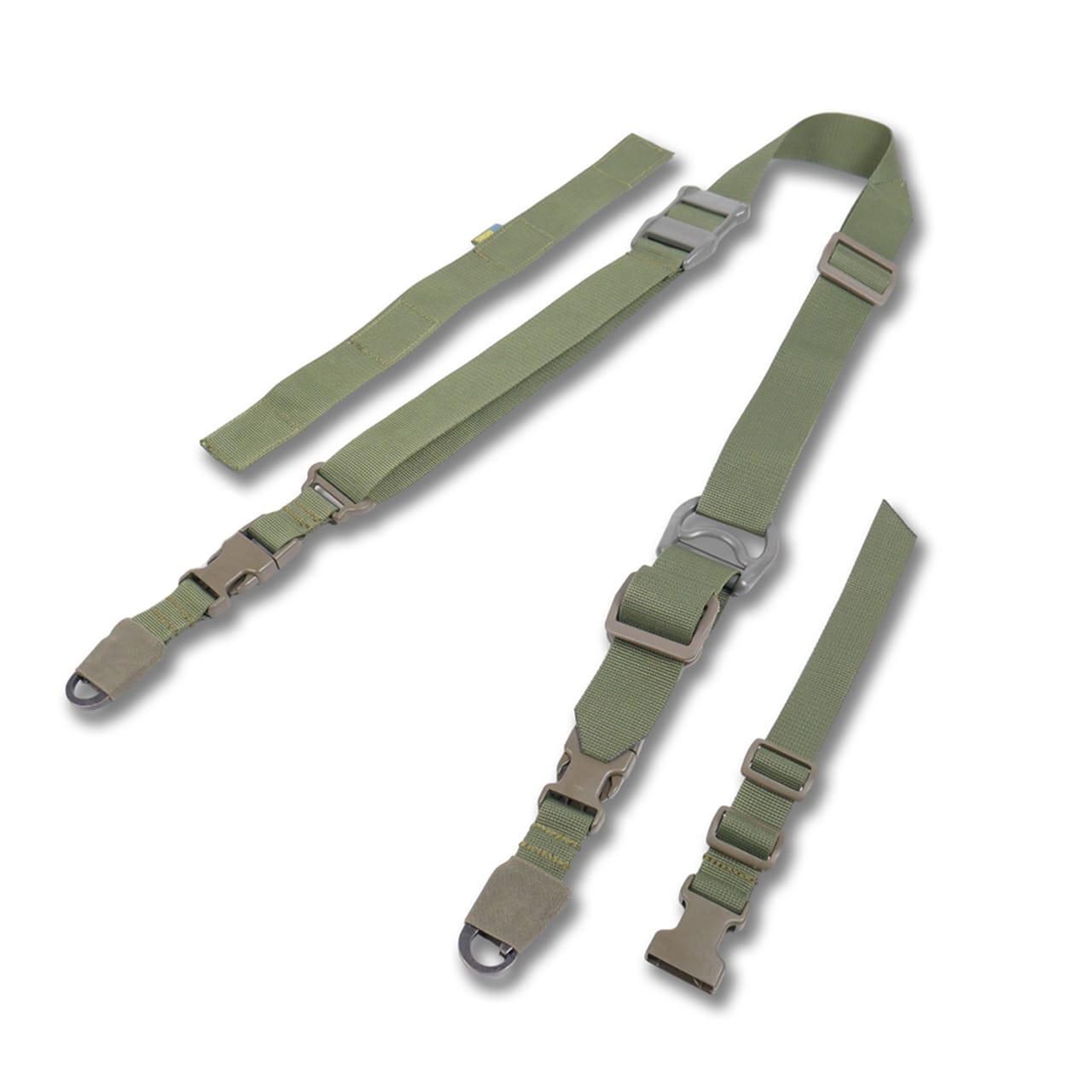 Ремінь 2-точковий Kiborg Gun Sling G-2 з пряжкою швидкого регулювання Triple-X Olive фото 2