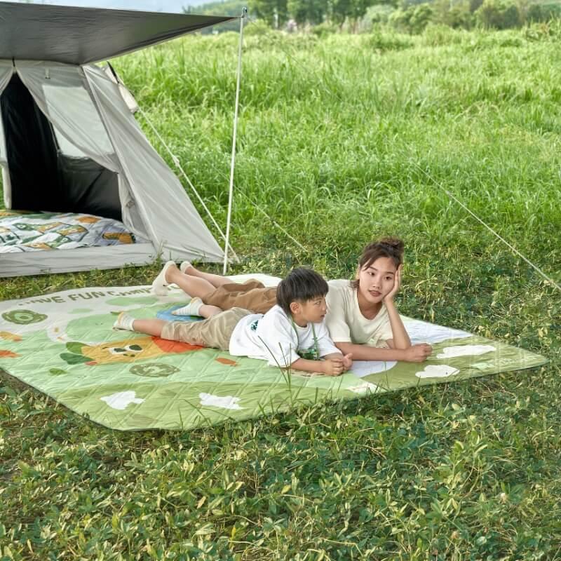 Килимок для пікніка Mobi Garden Camp 200х220 NX23663022 green фото 6