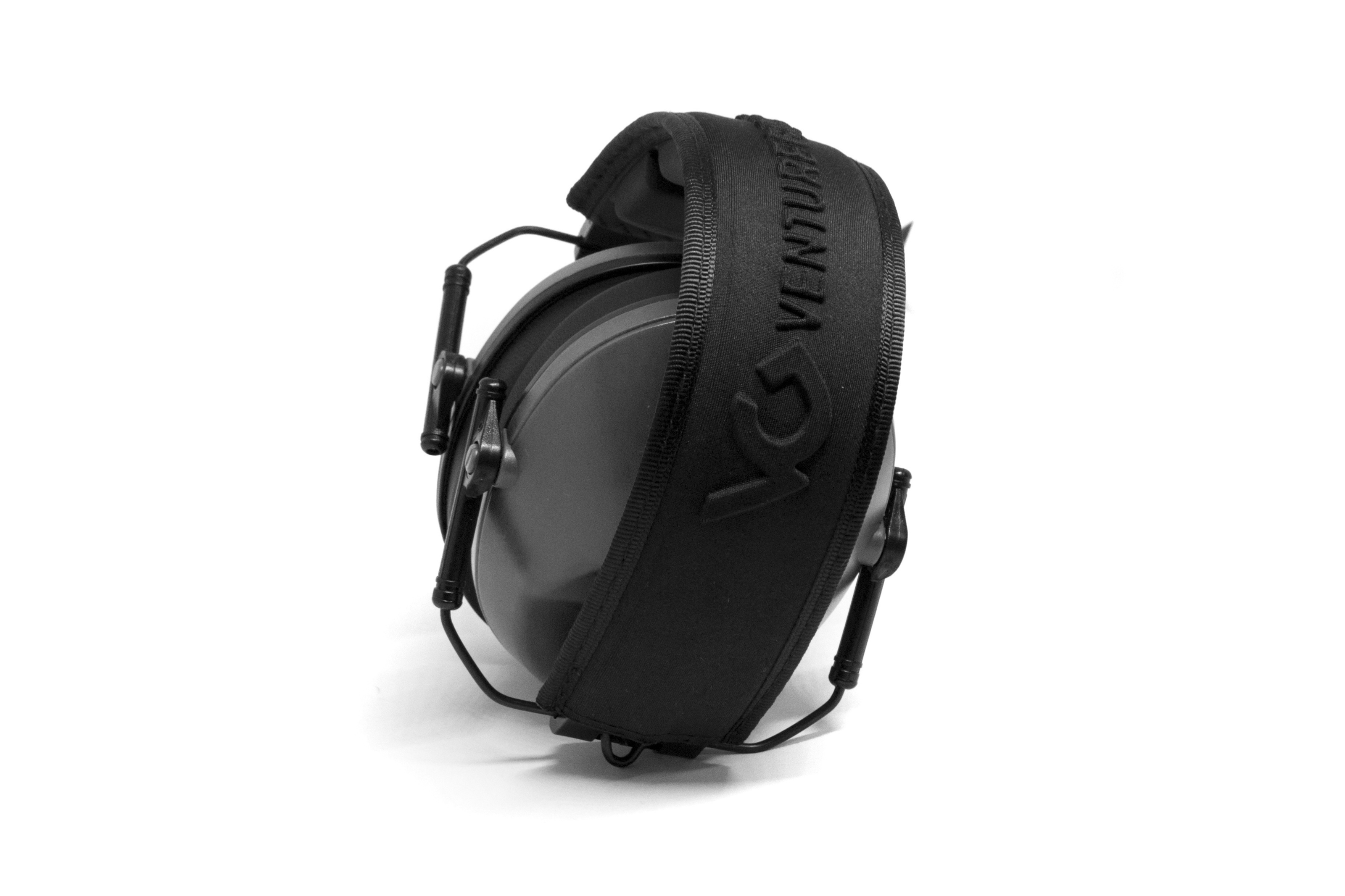 Наушники противошумные защитные Venture Gear VGPM9010C (защита слуха NRR 24 дБ, беруши в комплекте), серые фото 4