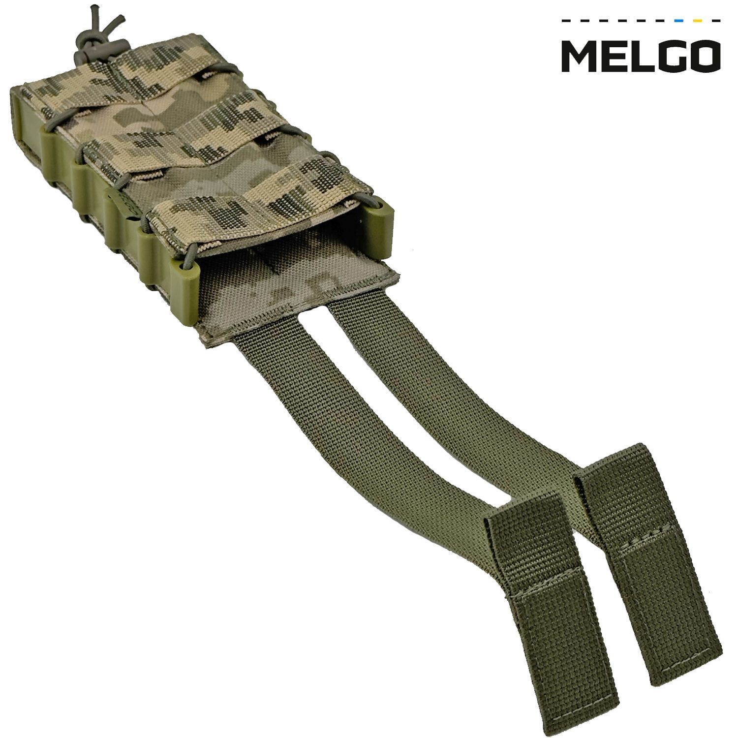 Подсумок корпусный под 1 магазин Cordura Пиксель ММ-14 MELGO фото 4