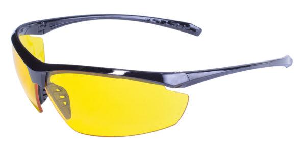 Очки защитные открытые Global Vision Lieutenant (yellow) желтые