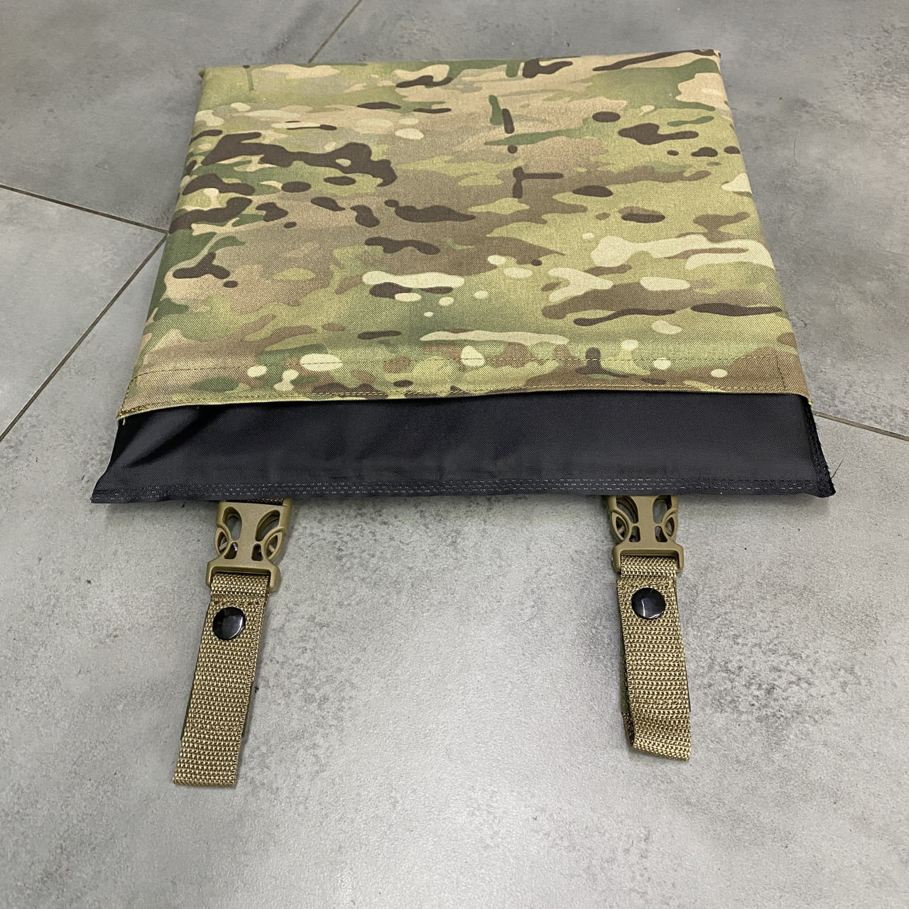 Cидушка (каремат) под баллистический пакет, Cordura 1000D, Мультикам, WINTAC, 350 мм х 300 мм, molle, фастекс фото 8