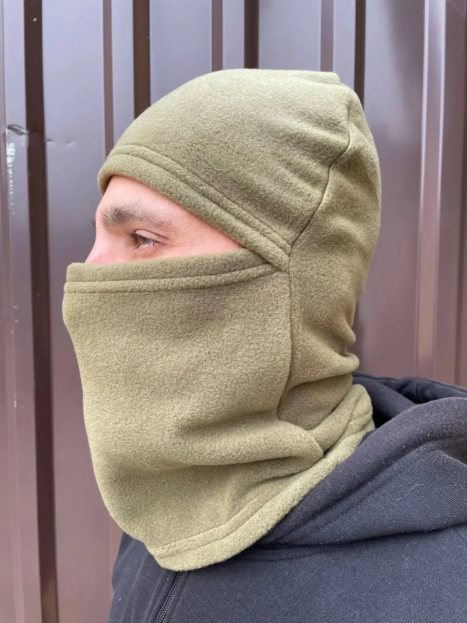 Балаклава флісова Олива фото 2
