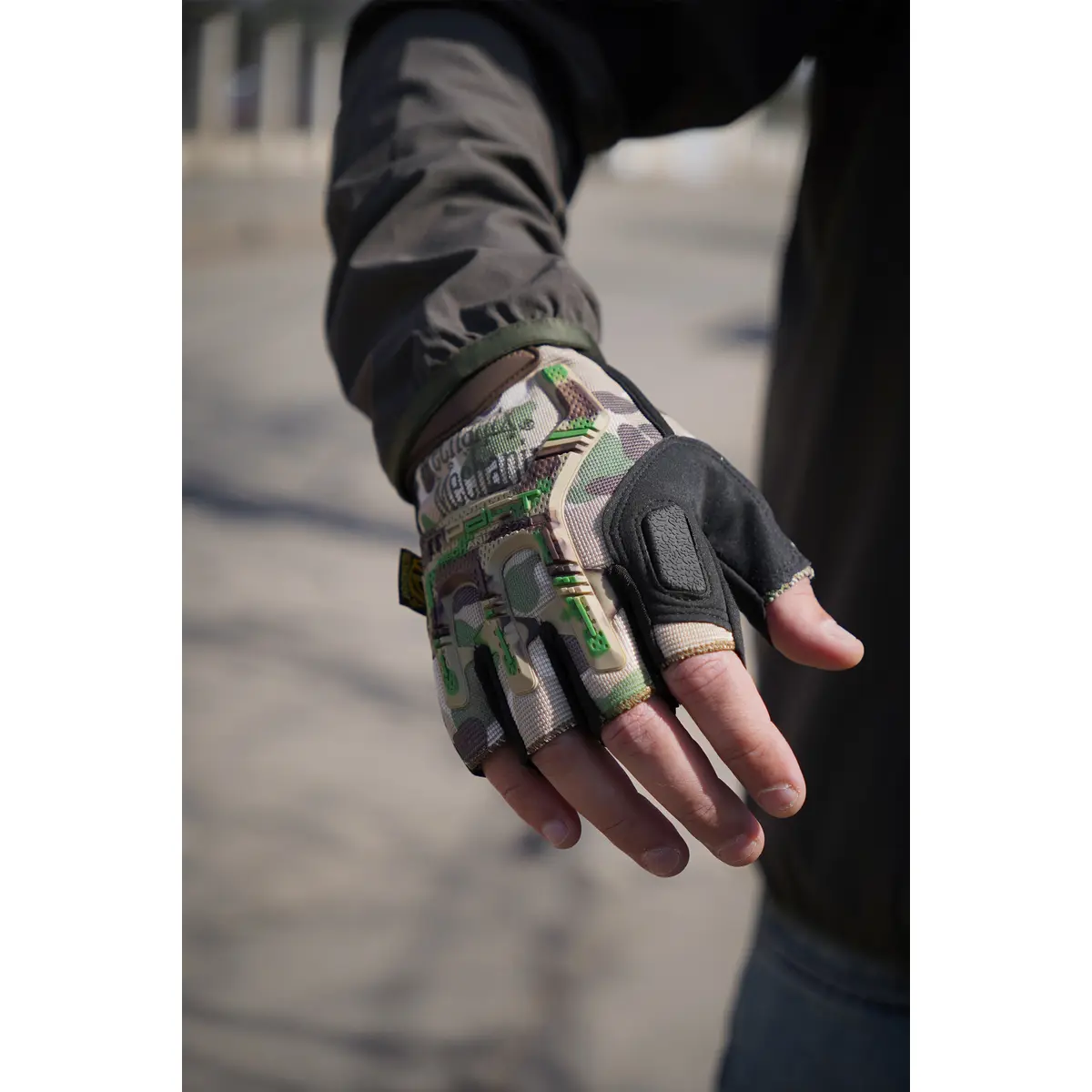 Рукавиці тактичні безпалі Mechanix MXK-2 Мультикам фото 8