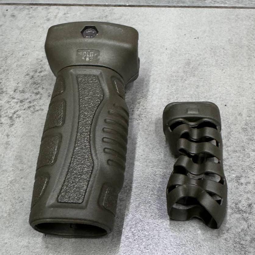 Рукоятка переноса огня DLG Tactical (DLG-162), на Пикатинни, цвет Олива, прорезиненная фото 5