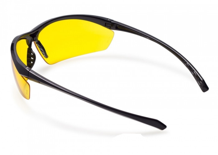 Очки защитные открытые Global Vision Lieutenant (yellow) желтые фото 3
