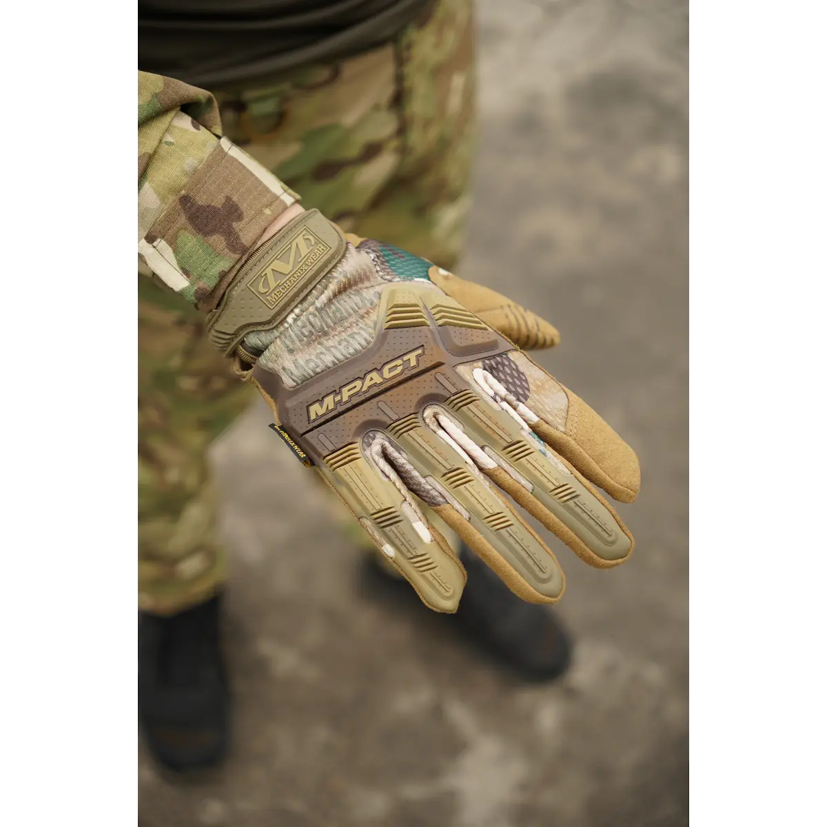 Рукавиці тактичні Mechanix Glove Multicam фото 8