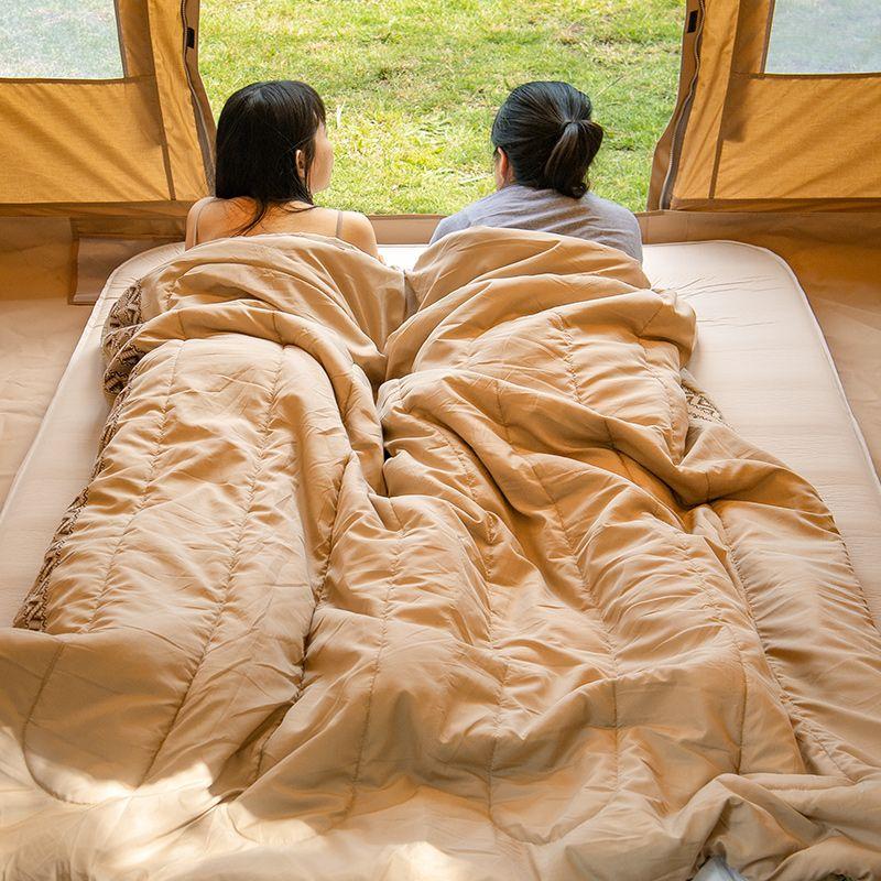 Спальный мешок Naturehike L150 NH20MSD05 правый, (13°C) бежевый фото 4