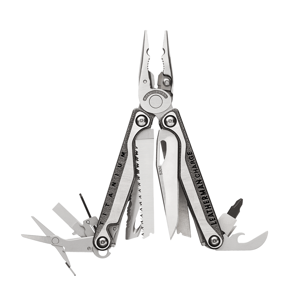 Мульти инструмент LEATHERMAN CHARGE TTI PLUS, синтетический чехол, карт. коробка