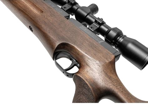 Пневматична редукторна РСР гвинтівка Weihrauch HW 100 T FSB Thumbhole stock кал. 4,5 фото 4