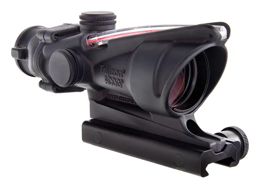 Оптичний приціл TRIJICON ACOG 4x32 BAC Dual Illuminated Red Chevron.223/5.56 BDC фото 3