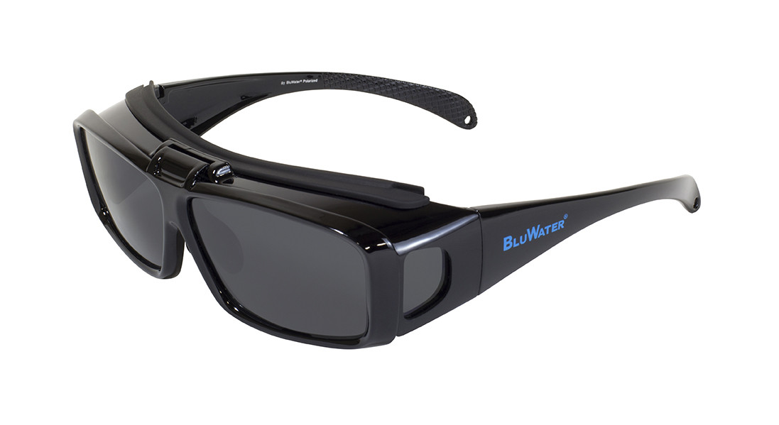 Очки поляризационные BluWater Flip-IT Polarized (gray) серые