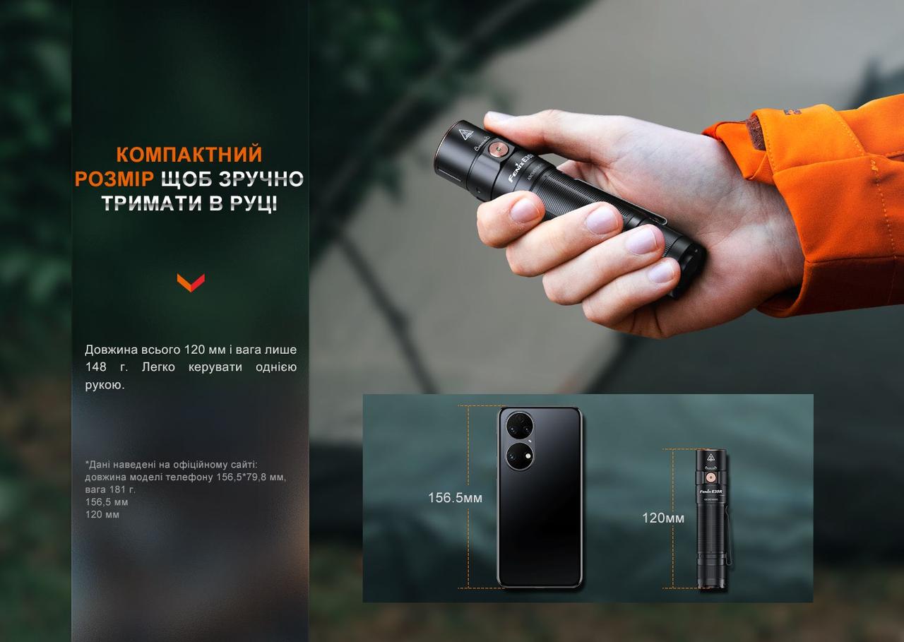 Ліхтар ручний Fenix E35R фото 8