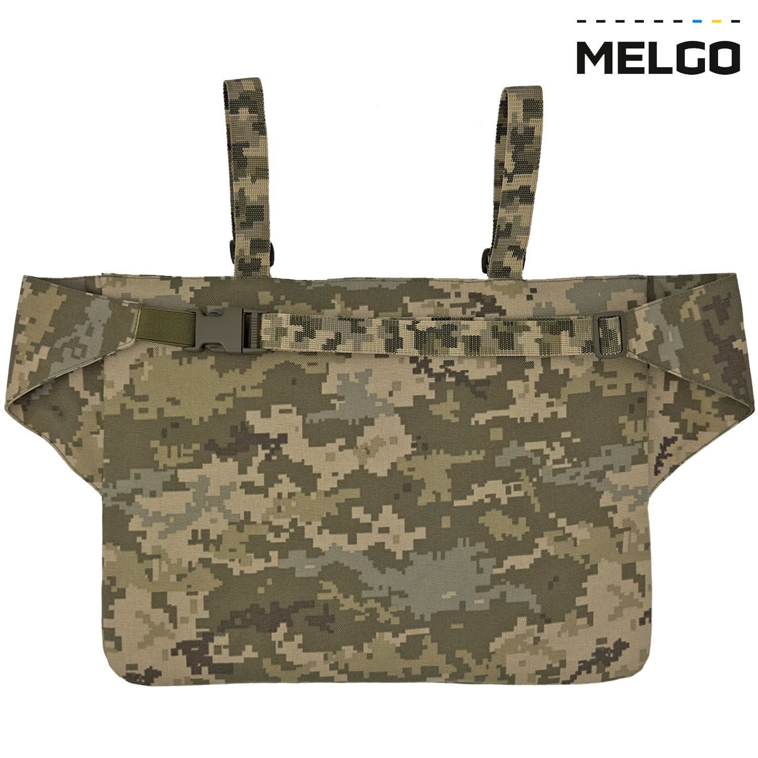 Каремат для сидіння односекційне 40 см *30 см *12 мм Піксель ММ-14 Cordura 1000 D MELGO