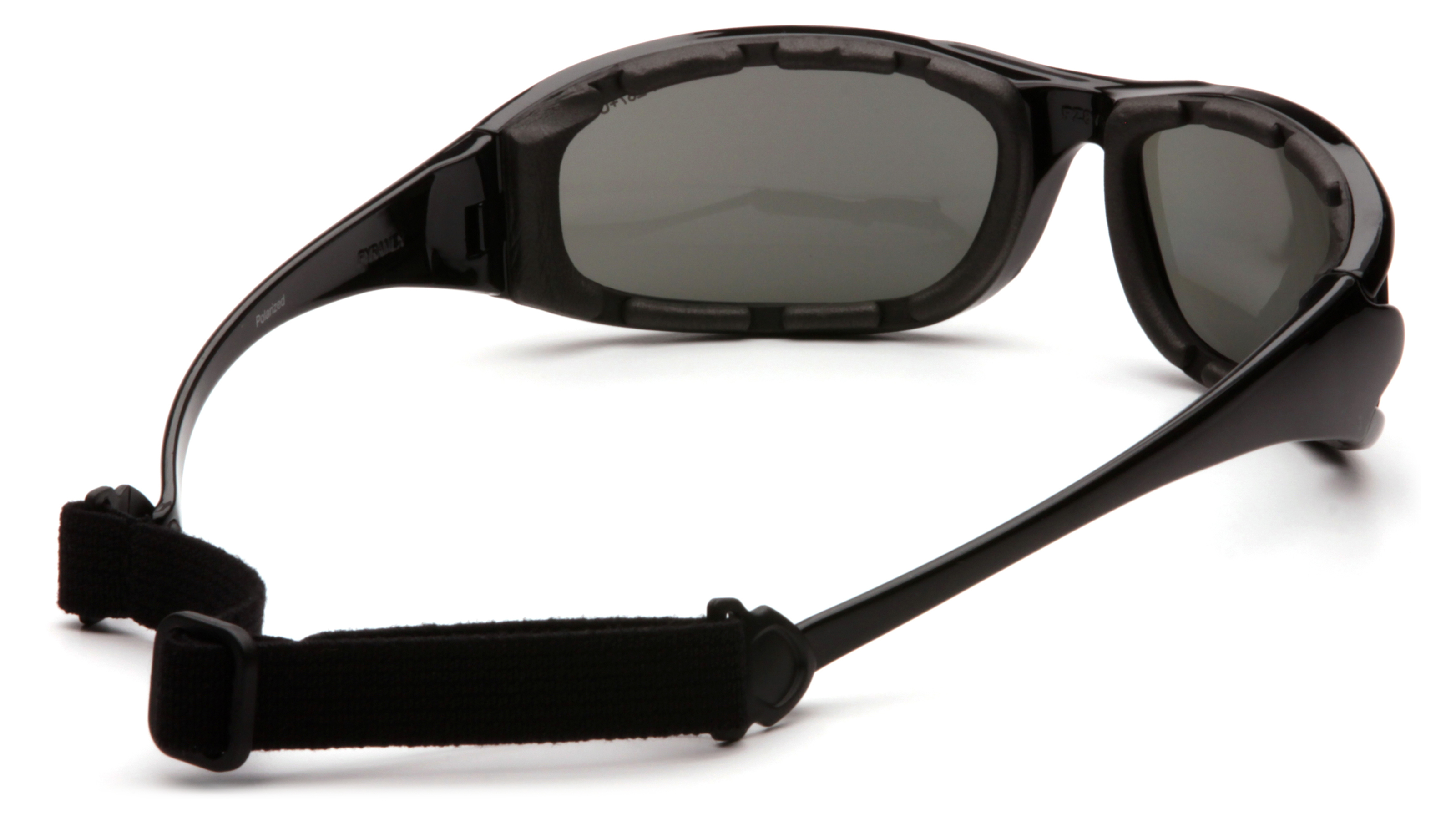 Защитные очки с поляризацией Pyramex Pmxcel Polarized (gray) Anti-Fog, серые фото 5