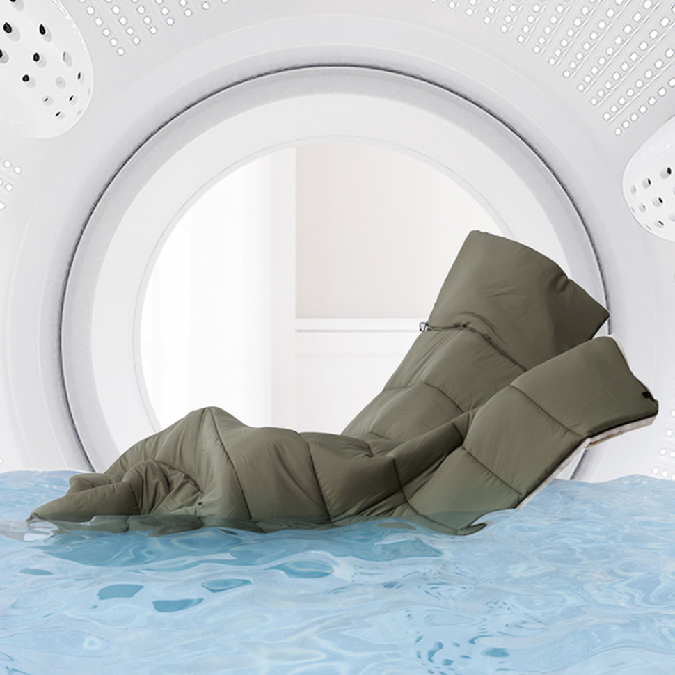 Спальник с капюшоном Naturehike LD350 CNK2300SD016, темно-зеленый фото 10