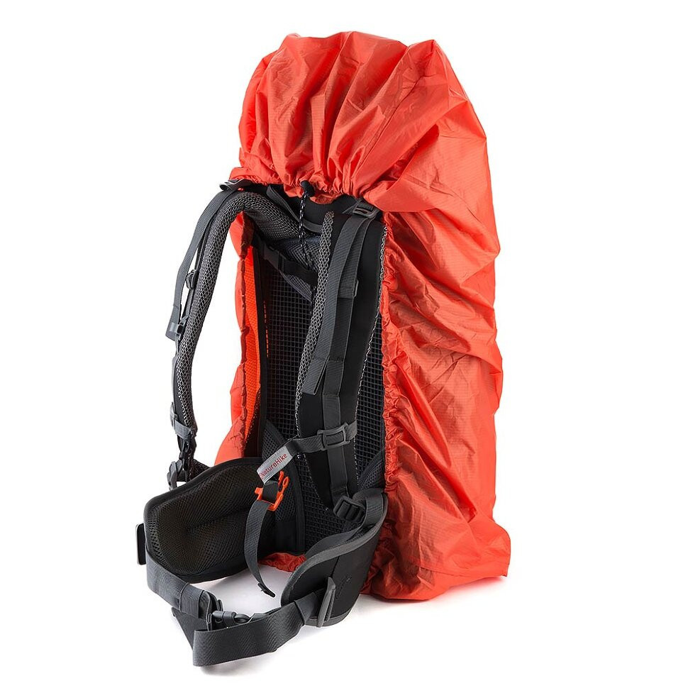 Чохол для рюкзака Naturehike NH15Y001-Z M, 30-50 л, помаранчевий фото 2