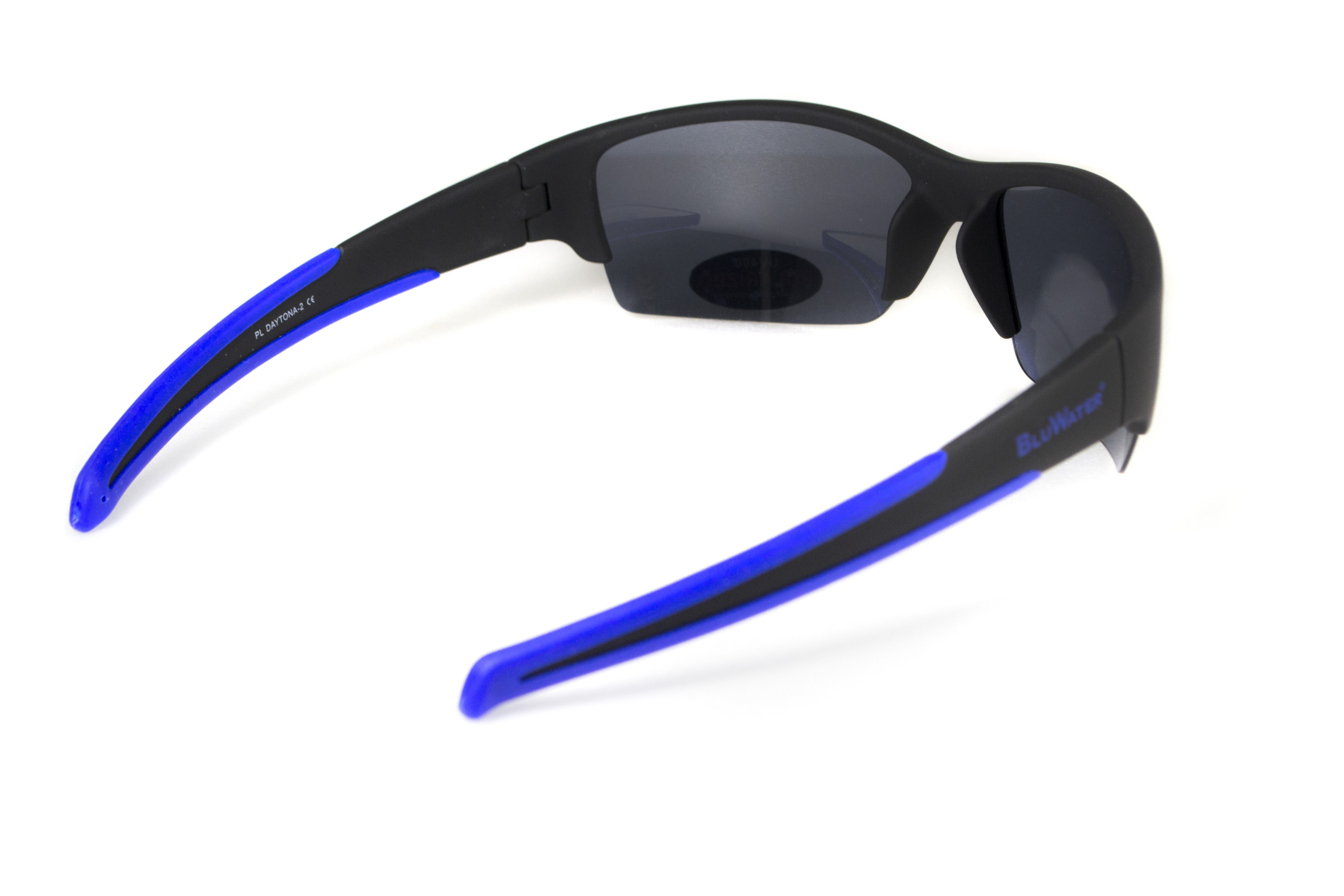 Очки поляризационные BluWater Daytona-2 Polarized (gray), серые гидрофобные линзы (Repelon™) фото 4