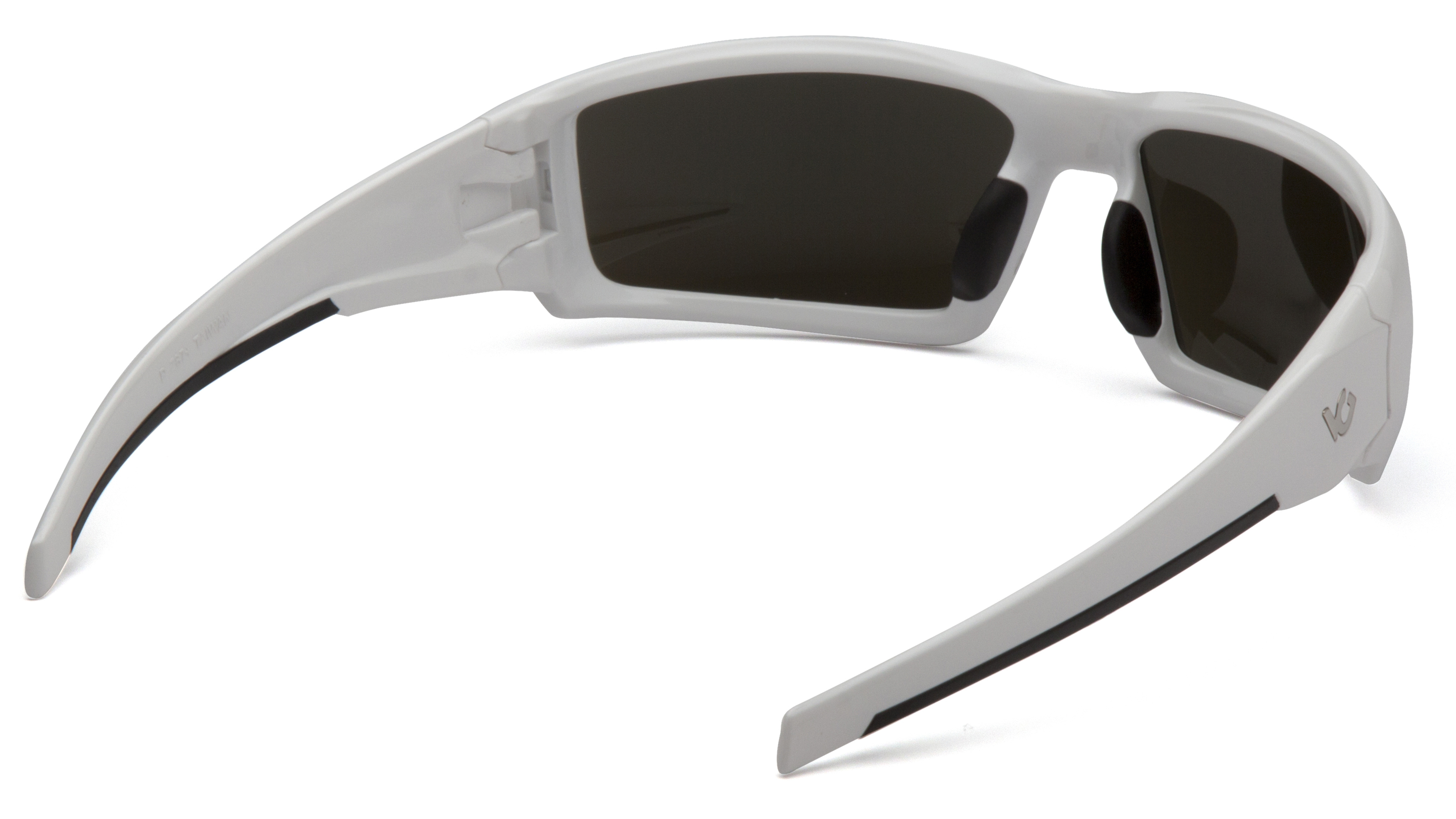 Очки защитные Venture Gear Pagosa White (ice blue mirror) Anti-Fog, зеркальные синие в белой оправе фото 4