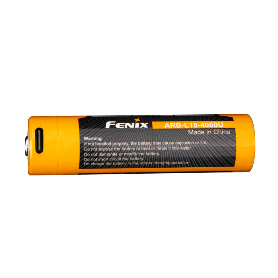 Акумулятор 18650 Fenix ARB-L18-4000U Type-C фото 3