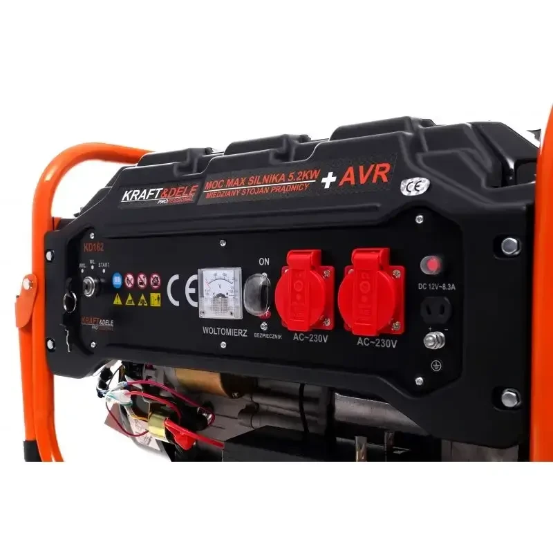 Petrol generator with electric starter Kraft&Dele KD162 3500W фото 3