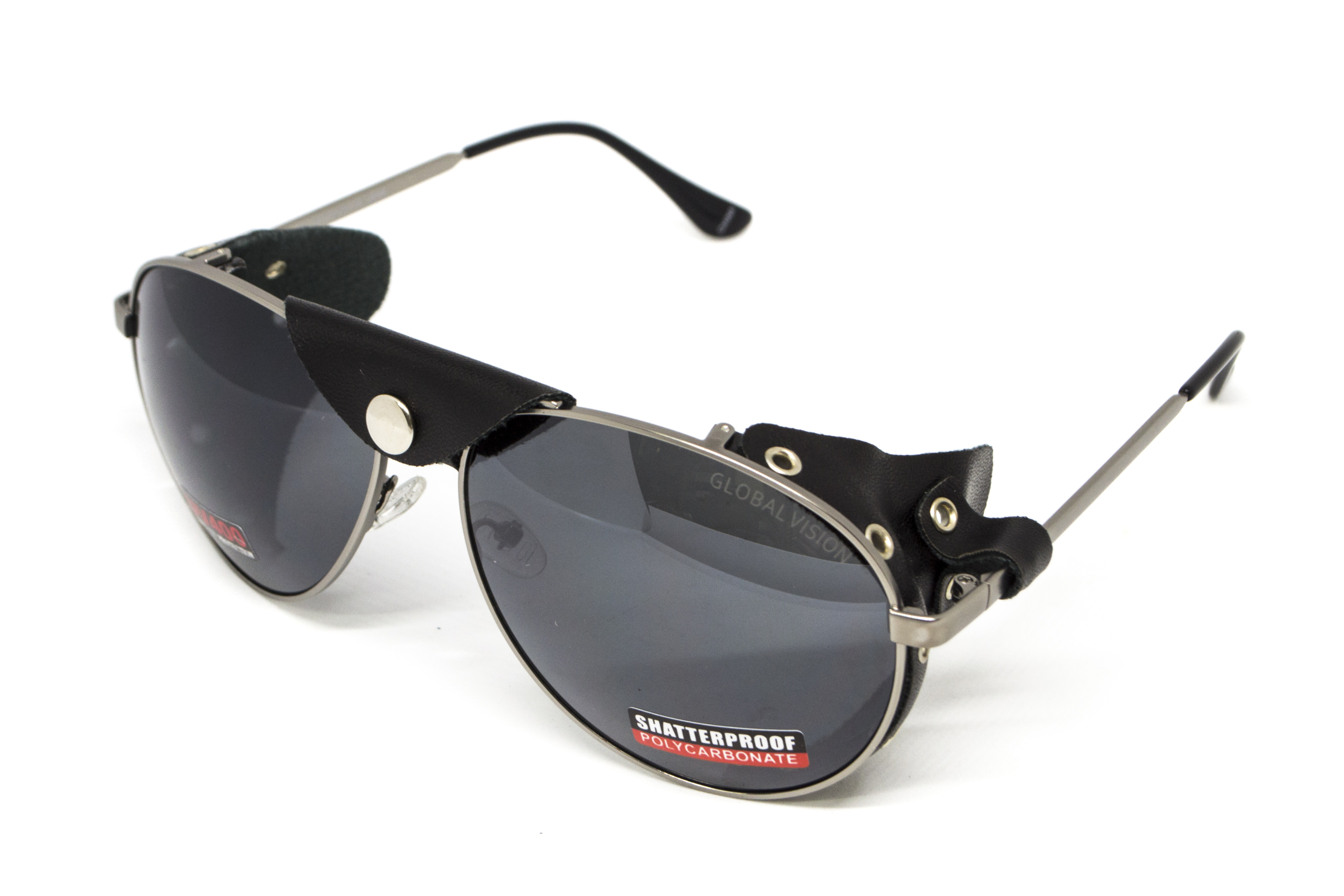 Очки защитные Global Vision Aviator-3  (gray), серые съёмным уплотнителем из синтетитечской 