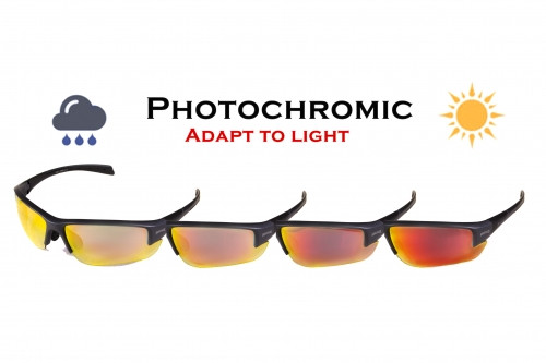 Очки защитные фотохромные Global Vision Hercules-7 Photo. (Anti-Fog) (G-Tech™ red) фотохромные красные зеркальные фото 8