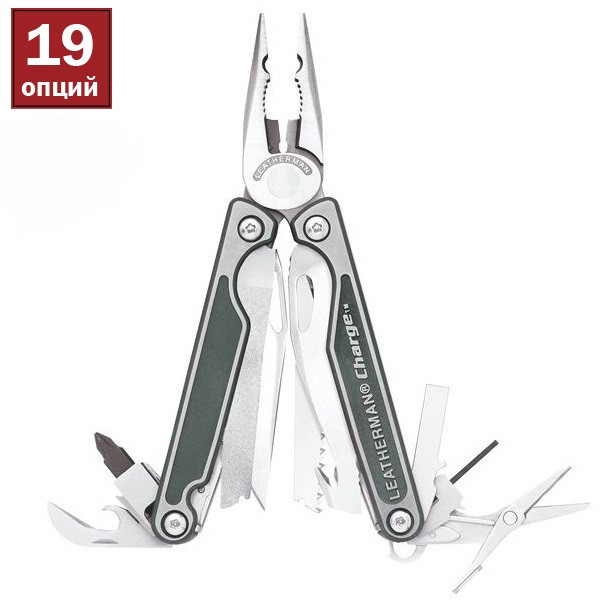 Мультитул LEATHERMAN Charge TTi, шкір.чохол, подар.коробка,метричні біти