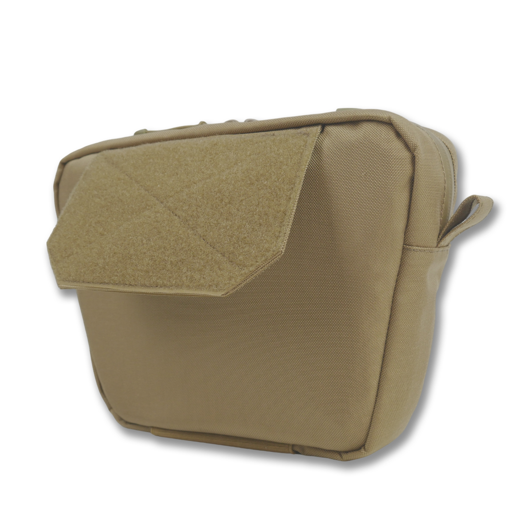 Сумка-напашник XL с баллистическим пакетом 1 класс защиты Kiborg GU Сordura Coyote фото 4