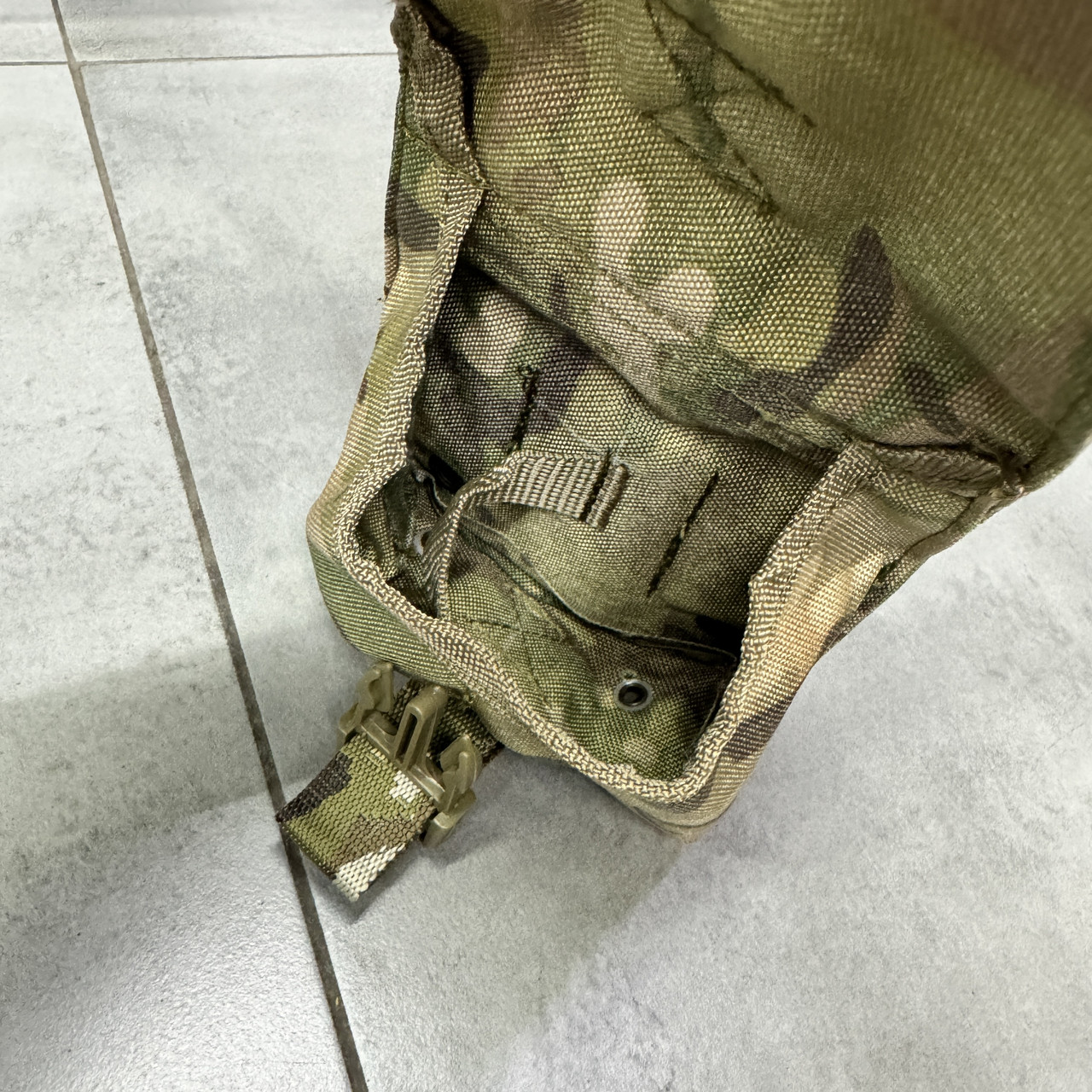 Подсумок под 2 гранаты на Молли, Мультикам, WINTAC, Cordura 1000D, тактический чехол под две гранаты на Молли фото 7
