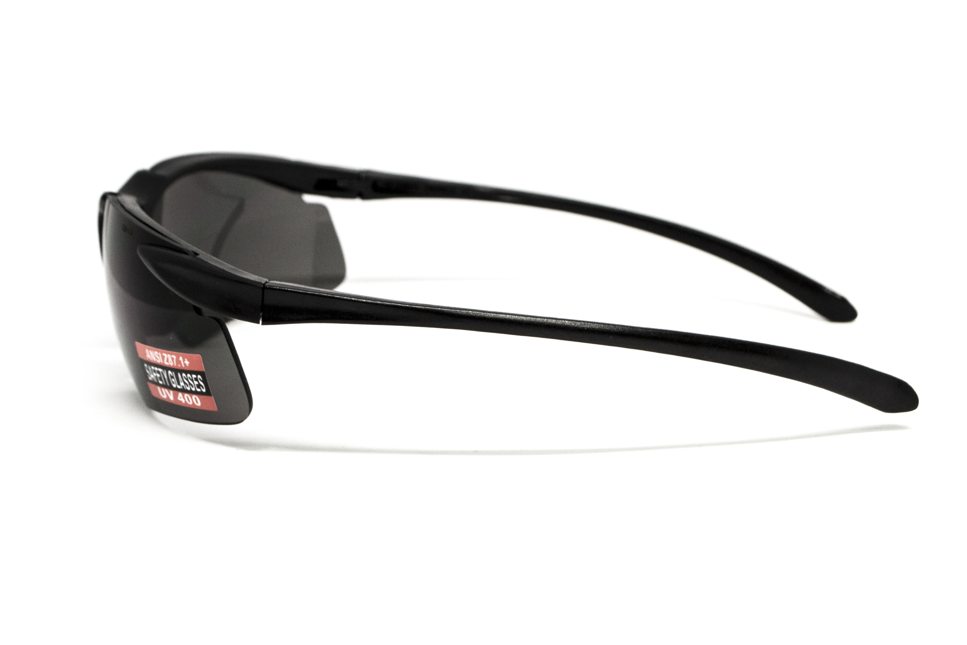 Бифокальные защитные очки Global Vision Apex Bifocal +2.0 (clear) серые фото 4