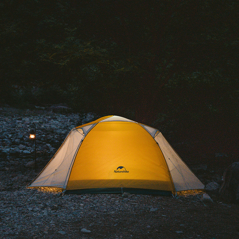 Намет тримісний Naturehike CNK2300ZP024, жовтий фото 5