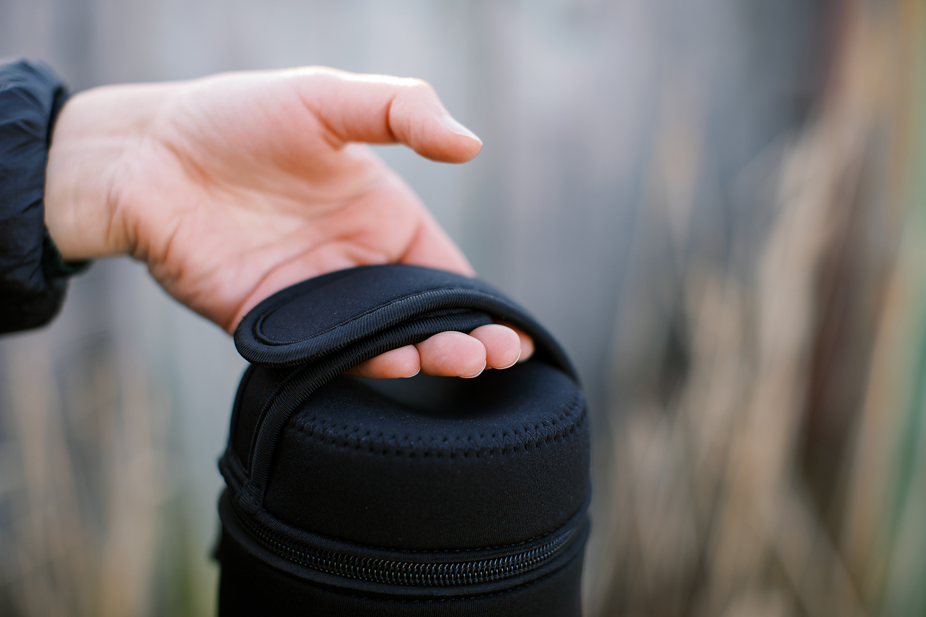 Чехол Tribe Neoprene Cover для пищевого термоса 0.7л T-DF-0004-black фото 7