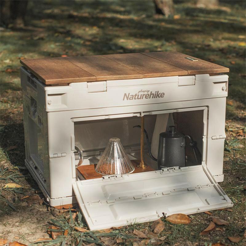 Складаний контейнер Naturehike PP box NH20SJ036 50 л, сірий фото 4